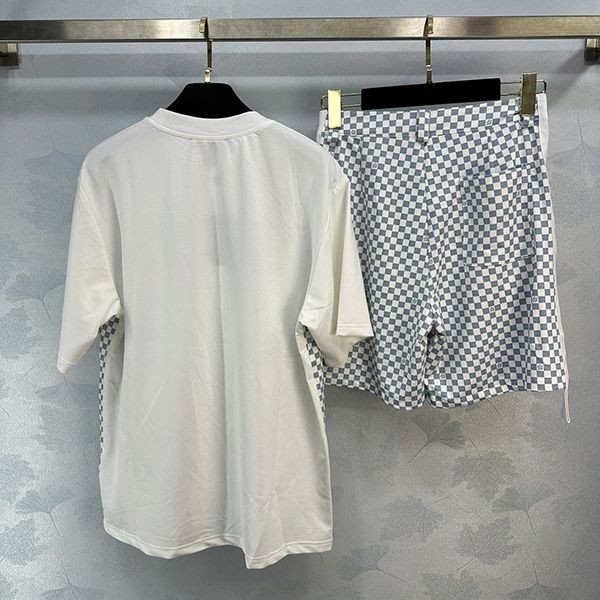 カジュアルで可愛い♪ 【ルイヴィトン】ダミエフロントTシャツ激安1AFP99 セットアップ vue76584